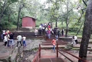 Tourists are reaching Pachmarhi