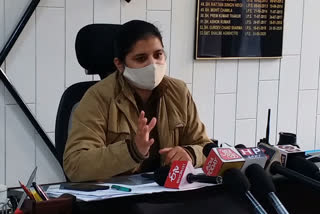 press conference of SP Mandi Shalini Agnihotri