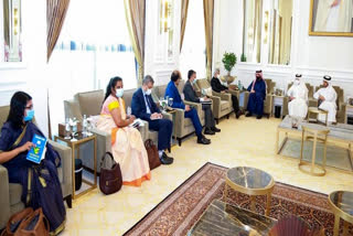 Jaishankar discusses bilateral economic, security cooperation with Qatari leaders