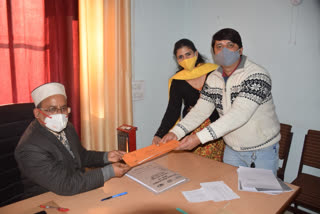contenders filed nomination for municipal elections in Kullu