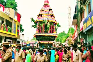 Sucindrum temple car festival  Suchindram Temple margazhi month Chariot Festival in Kanniyakumari  சுசீந்திரம் அருள்மிகு தாணுமாலைய சுவாமி திருகோயில்  Suchindram Arulmigu Thanumalaya Swami Temple  மார்கழி மாத தேர் திருவிழா  Chariot Festival of the Month of margazhi  Sucindrum temple