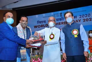 Chhattisgarh National Award fमछली पालन के लिए छत्तीसगढ़ को राष्ट्रीय पुरस्कारor Fisheries