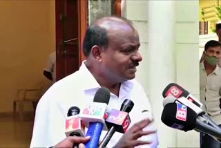 Kumaraswamy on the death of SL Dharmegowda