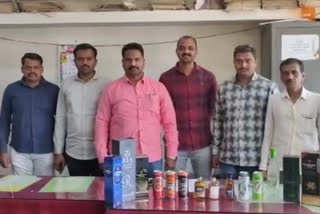 Alcohol seized Nandurbar