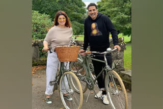 Akshay Kumar Birthday wishes for Twinkle Khanna