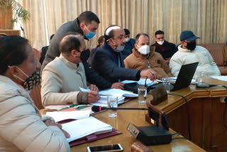 Monthly meeting of Shimla Municipal Corporation