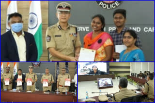 online training for police families and created awareness about various issues