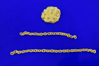 Customs seizes gold in Chennai airport  gold smuggling in Chennai  ചെന്നൈ അന്തരാഷ്ട്ര വിമാനത്താവളത്തിൽ സ്വർണം പിടികൂടി  807 ഗ്രാം സ്വർണം പിടികൂടി