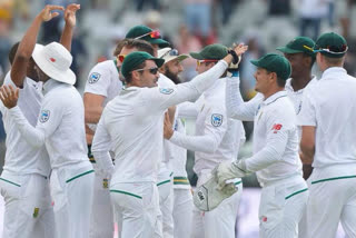 South Africa wins big over injury-stricken Sri Lanka in 1st Test