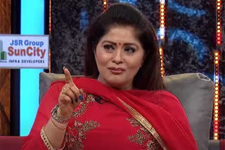 actor sudha chandran in ali tho saradaga show in ETV