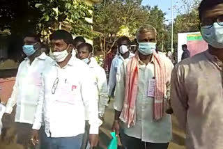 Shiraguppi and Halilaya GP candidates boycotting the vote count