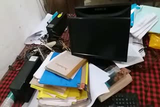 theft incident in the District Supply Office of Saran