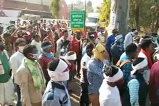 tribals-protest-against-ram-van-gaman-path-in-jagdalpur