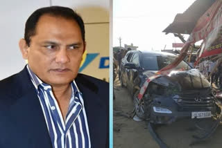 Former cricketer Mohammad Azharuddin's vehicle overturned in Sawaimadhopur