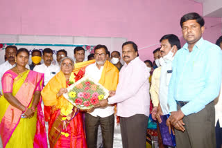 medak zilla parishad chief executive officer lakshmi bai's retirement program