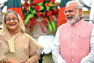 modi and sheikh haseena