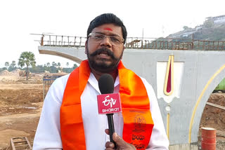 Devotees along with Hindu communities are objecting yadadri constructions