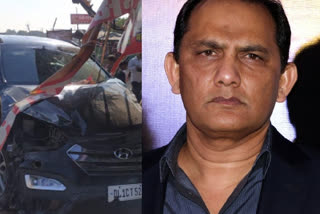 I am well and safe: Azharuddin after escaping car accident
