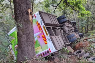 bus collapesed in Kashedi Ghat valley of Raigad district