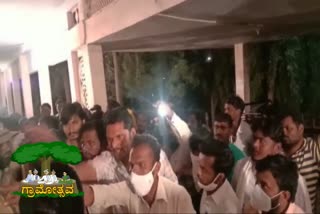 fight in vote counting center at surapura