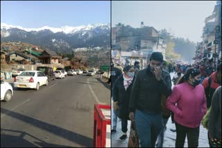 large number of tourists arrived in Kullu