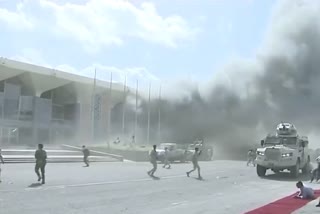 अदन हवाई अड्डे पर विस्फोट