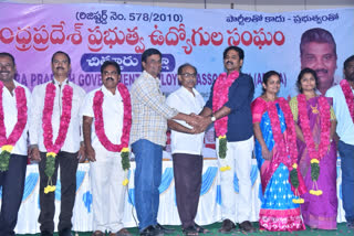 Prasad Reddy as APGEA District President