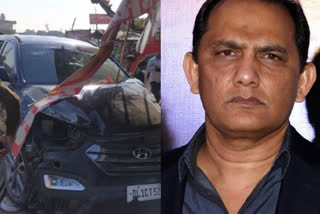 I am well and safe: Azharuddin after escaping car accident