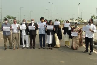 lawyers celebrations for two years celebrations of  ap high court