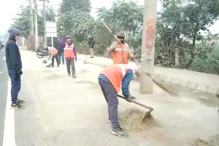 Cleaning drive by PWD