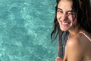 Ananya Pandey shares photo in bikini  from her vacation