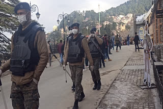 Tourists arrive in Shimla to celebrate NEW YEAR