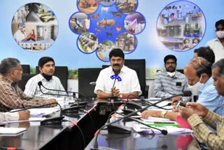 minister talasani srinivas yadav says Fishermen's membership registration program conducting on soon