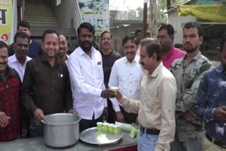 milk distribution in buldana