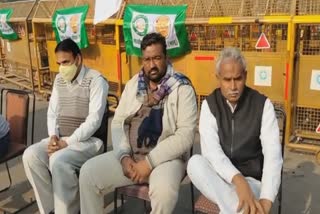 farmers protest against new farm laws in noida