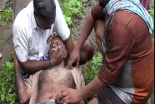 A farmer was killed when he stepped on a power line near Periyakulam