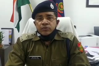 dcp santosh kumar meena released video on new year