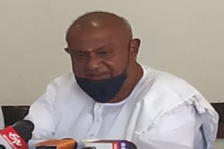 h d Deve Gowda wished for New Year