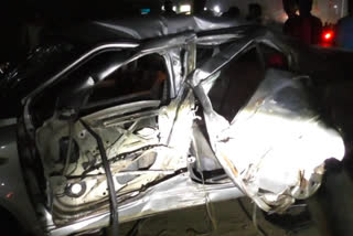 3 people died and two critically injured in road accident near jhidiwala bridge
