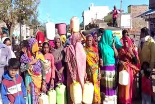 shutdown of water supply in Ganjbasoda