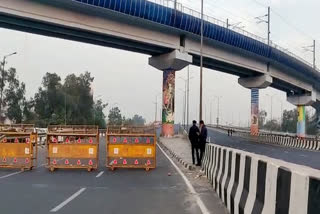 Tikri  Dhansa  Singhu borders to be closed due to farmers protest: Delhi Traffic Police  farmers protest  Delhi Traffic Police  Delhi Traffic  കര്‍ഷക പ്രക്ഷോഭം  ഡല്‍ഹിയില്‍ അതിര്‍ത്തികള്‍ അടഞ്ഞു തന്നെ