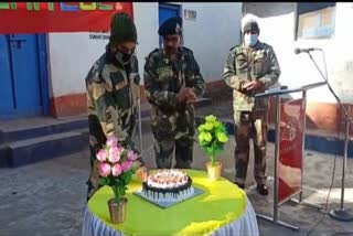 BSF personals celebrate new year in pooch in Jammu and Kashmir