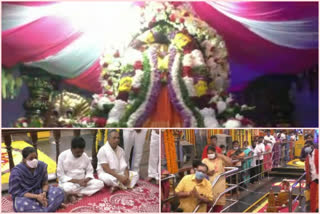 Noise of devotees at Sullurupeta Sri Chengalamma Temple