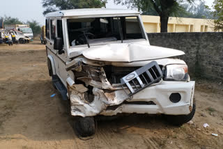 6 policemen injured in bhadas-shikrawa road accident in nuh