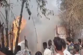 Major fire breaks out in Jagatsinghpur, lakh worth of properties of businessman turns into ashes