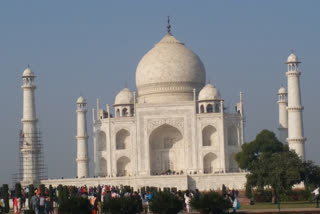 Repair work on Taj Mahal minaret to be completed soon