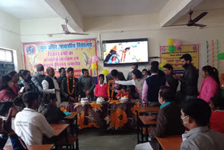 Divyang Children Birthday and New Year Meetings of organized in datia