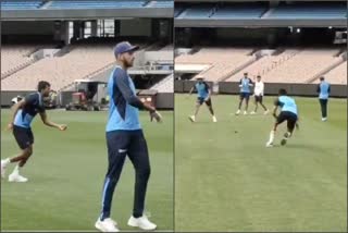 Rahane-led squad sweat it out to prepare for 3rd Test