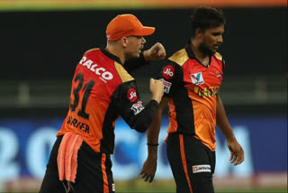 David Warner, T Natarajan