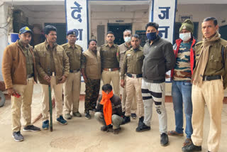 Police arrested Robber in sheopur